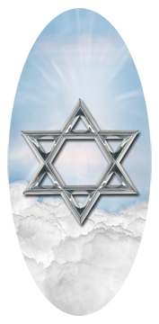 Star of David Blue-Silver